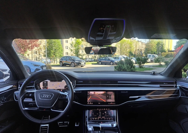 Audi S8 cena 429999 przebieg: 99000, rok produkcji 2020 z Wałbrzych małe 596